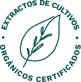 Extractos de cultivos orgánicos certificados